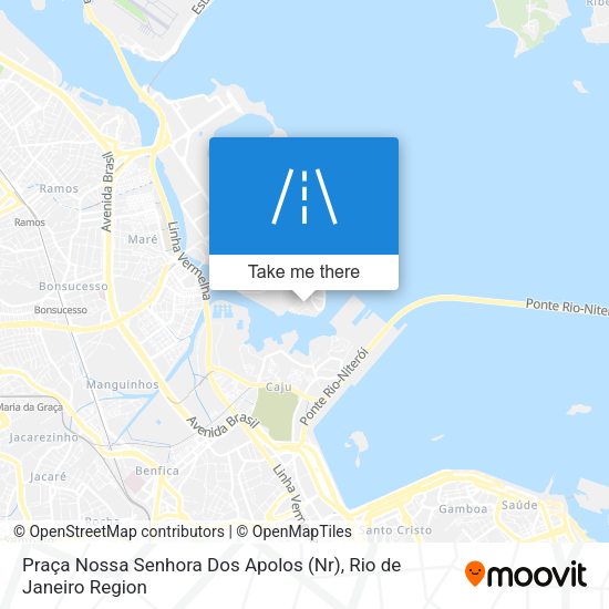 Praça Nossa Senhora Dos Apolos (Nr) map