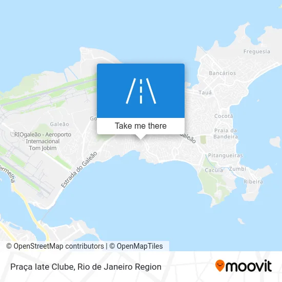 Praça Iate Clube map