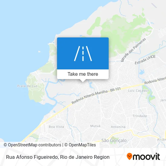 Rua Afonso Figueiredo map