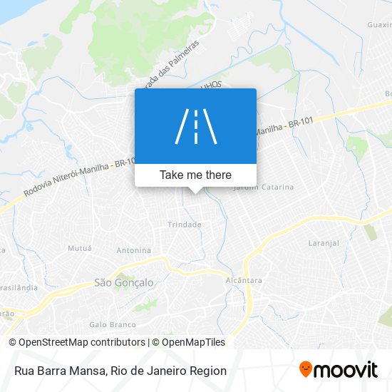 Rua Barra Mansa map