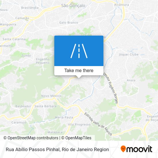 Rua Abílio Passos Pinhal map
