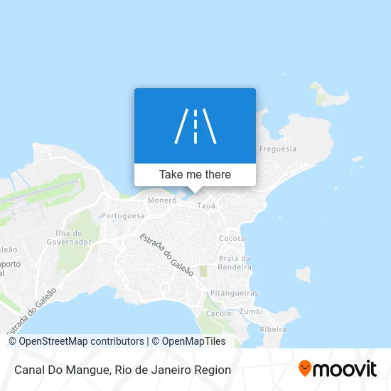 Canal Do Mangue map
