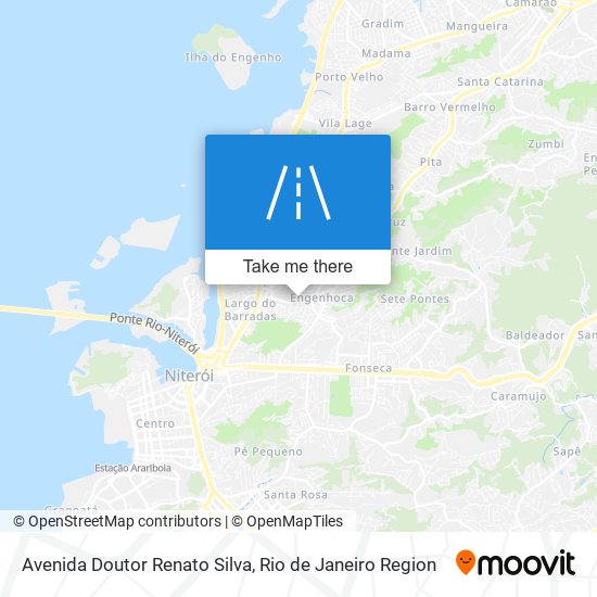 Mapa Avenida Doutor Renato Silva