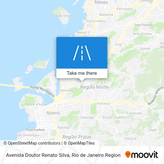 Avenida Doutor Renato Silva map