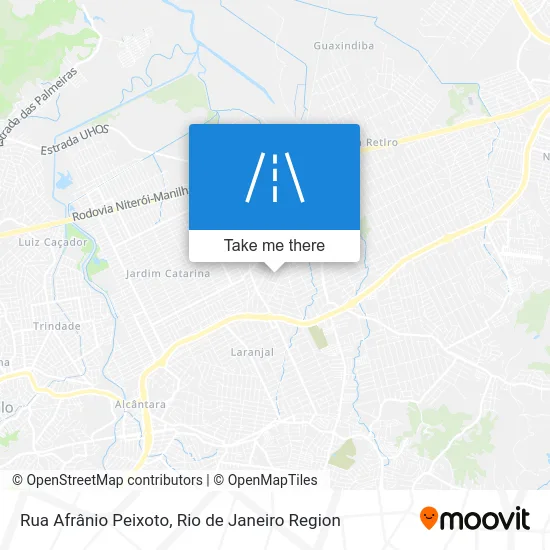 Rua Afrânio Peixoto map