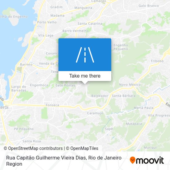 Rua Capitão Guilherme Vieira Dias map