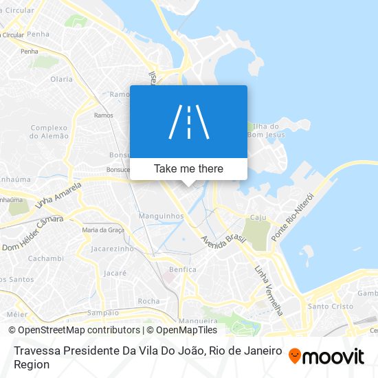 Travessa Presidente Da Vila Do João map