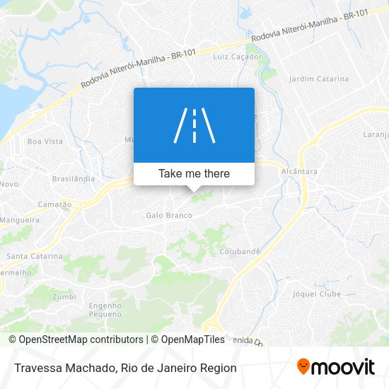 Travessa Machado map