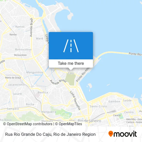Rua Rio Grande Do Caju map