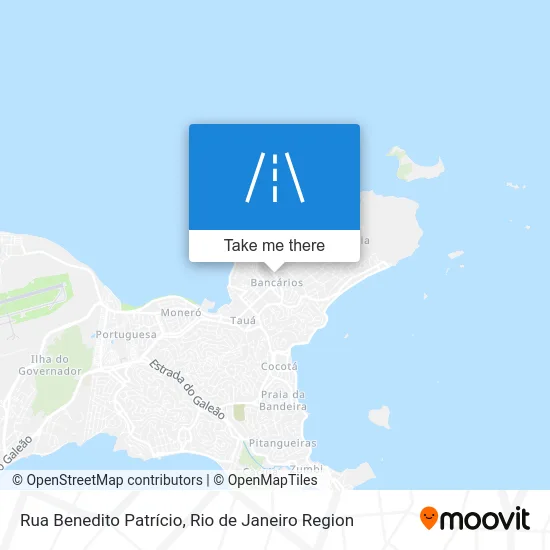 Rua Benedito Patrício map