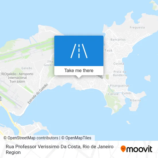 Rua Professor Verissimo Da Costa map