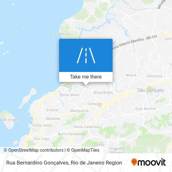 Rua Bernardino Gonçalves map
