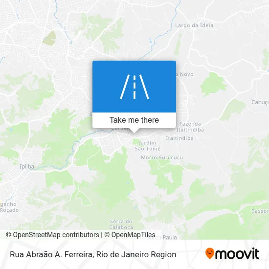 Rua Abraão A. Ferreira map