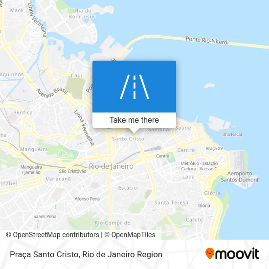 Praça Santo Cristo map