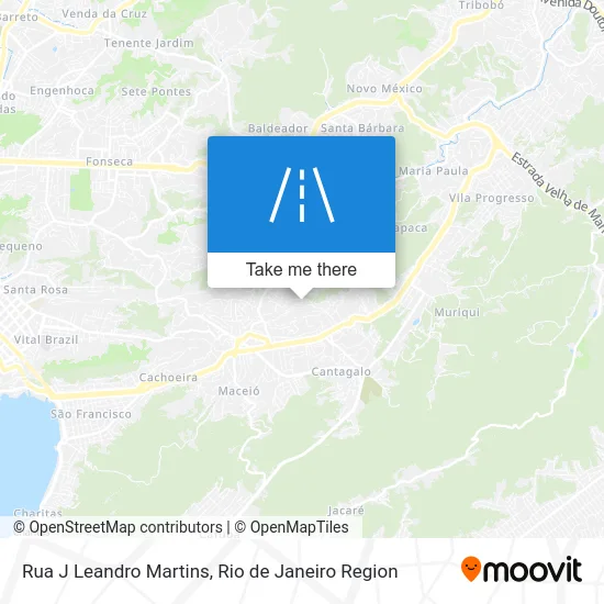 Rua J Leandro Martins map