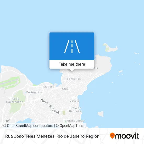 Rua Joao Teles Menezes map