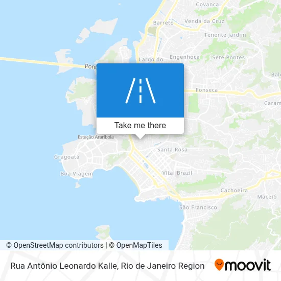 Rua Antônio Leonardo Kalle map