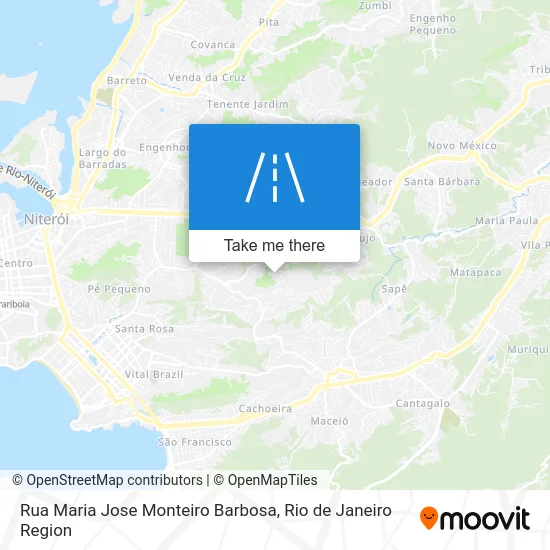 Rua Maria Jose Monteiro Barbosa map
