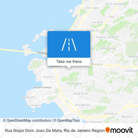 Rua Bispo Dom Joao Da Mata map