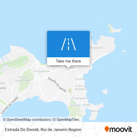 Estrada Do Dendê map