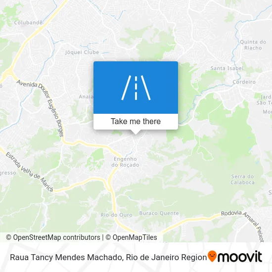 Raua Tancy Mendes Machado map