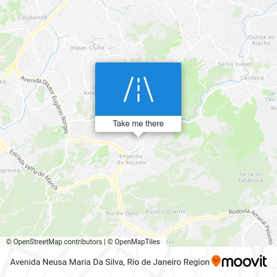 Avenida Neusa Maria Da Silva map