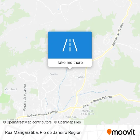 Rua Mangaratiba map