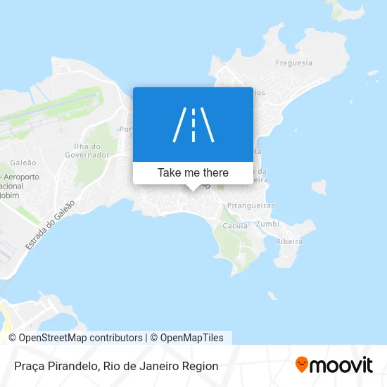 Praça Pirandelo map