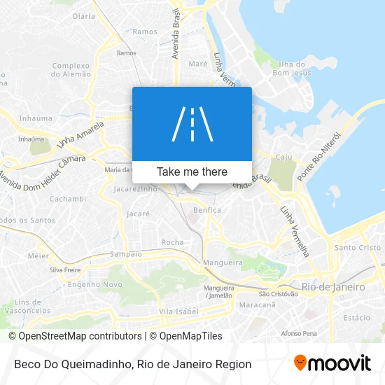 Beco Do Queimadinho map