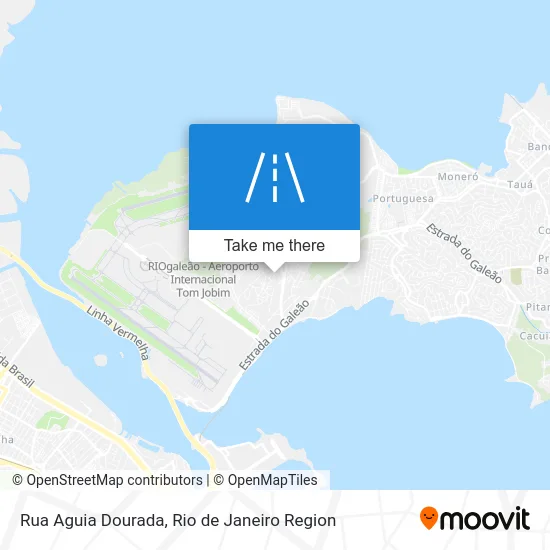 Rua Aguia Dourada map