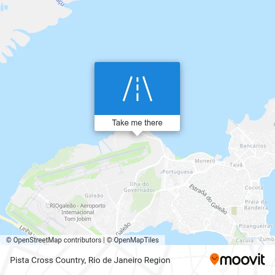 Pista Cross Country map