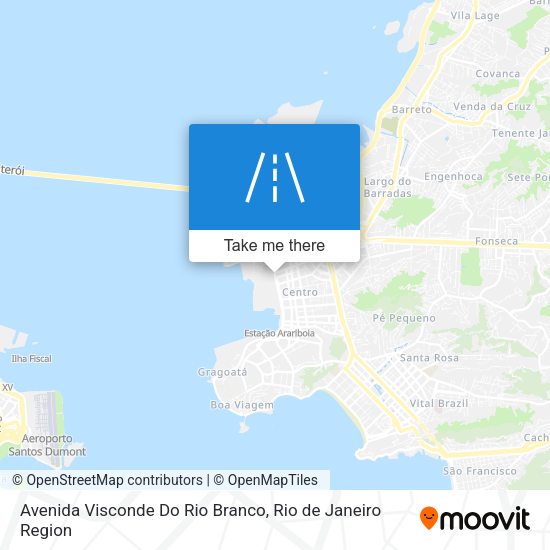 Avenida Visconde Do Rio Branco map