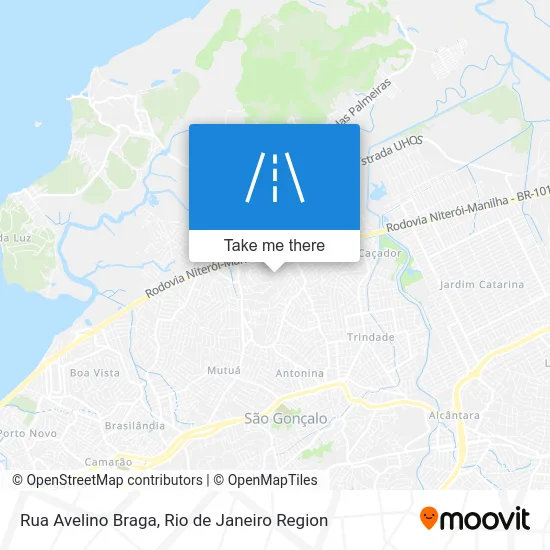 Rua Avelino Braga map