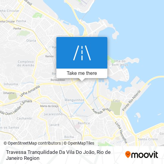 Travessa Tranquilidade Da Vila Do João map