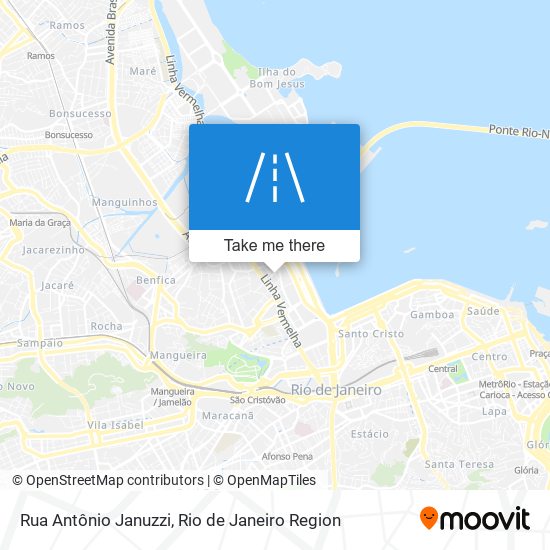 Rua Antônio Januzzi map