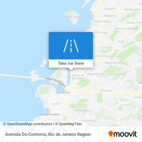 Avenida Do Contorno map