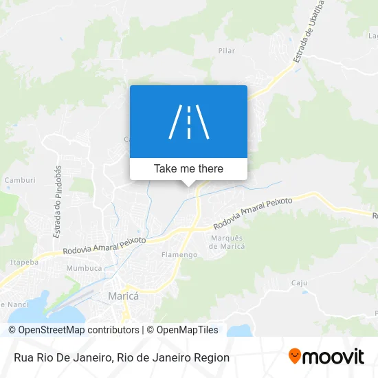 Rua Rio De Janeiro map