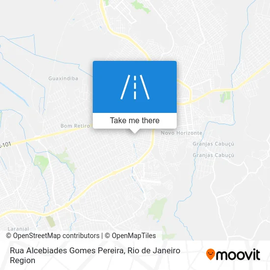Rua Alcebiades Gomes Pereira map