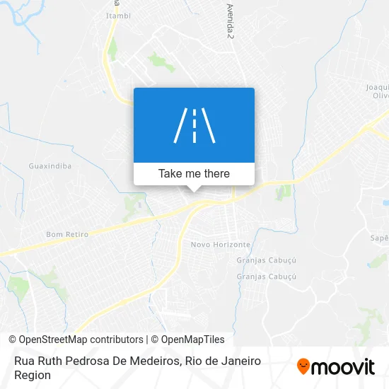 Rua Ruth Pedrosa De Medeiros map