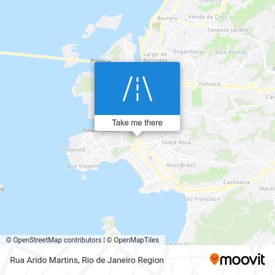 Rua Arido Martins map