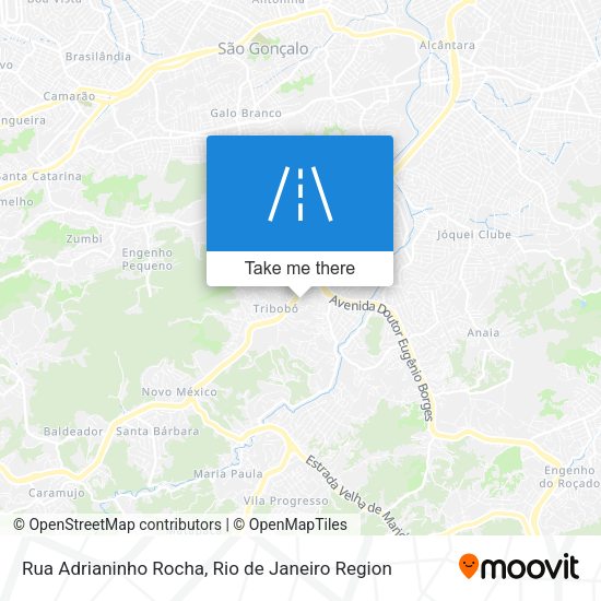 Rua Adrianinho Rocha map