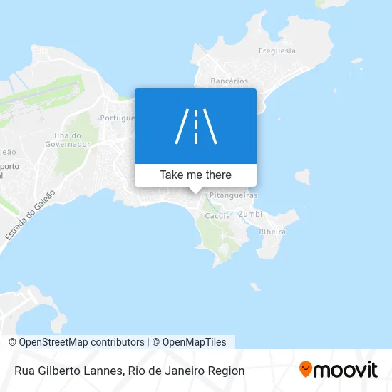 Rua Gilberto Lannes map