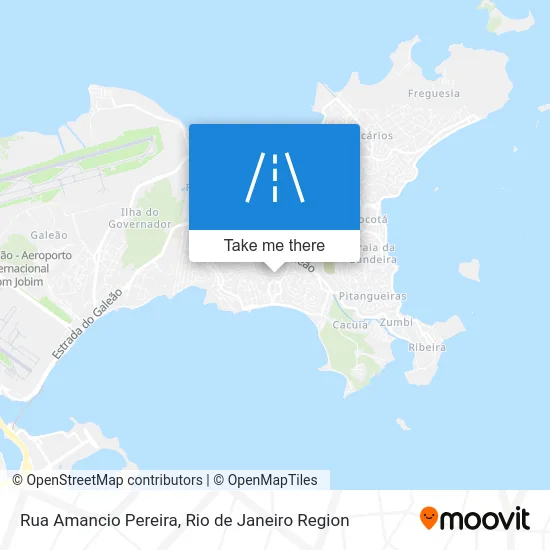 Rua Amancio Pereira map