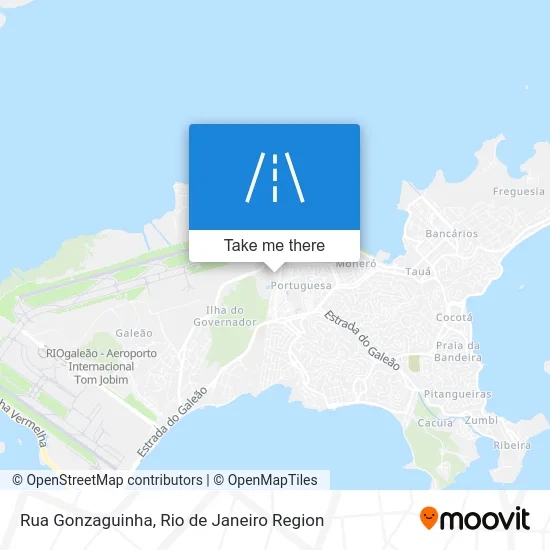 Rua Gonzaguinha map