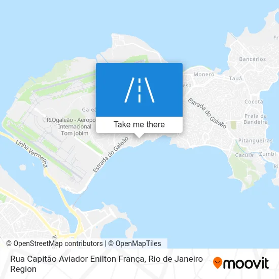 Rua Capitão Aviador Enilton França map