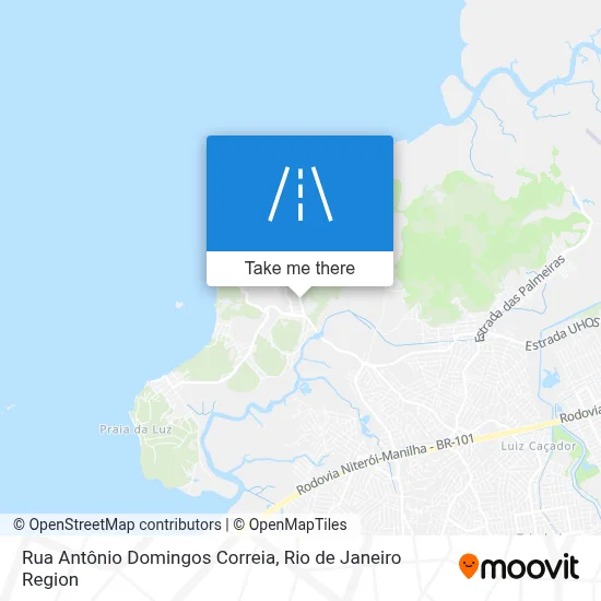 Rua Antônio Domingos Correia map