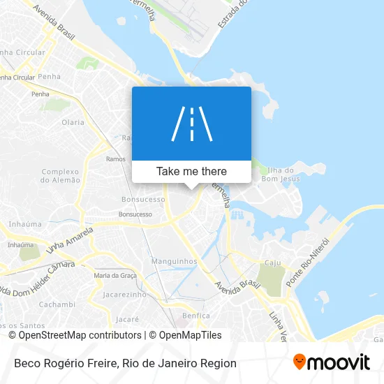 Beco Rogério Freire map