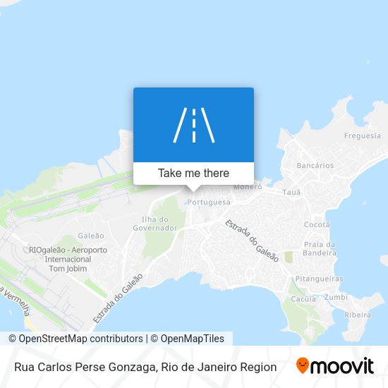 Rua Carlos Perse Gonzaga map