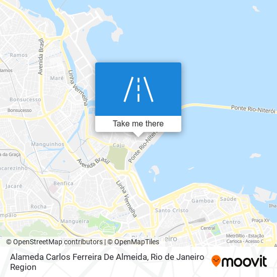 Alameda Carlos Ferreira De Almeida map