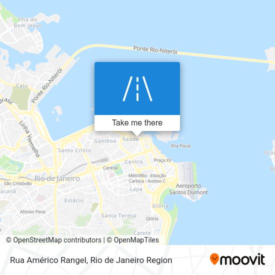 Rua Américo Rangel map